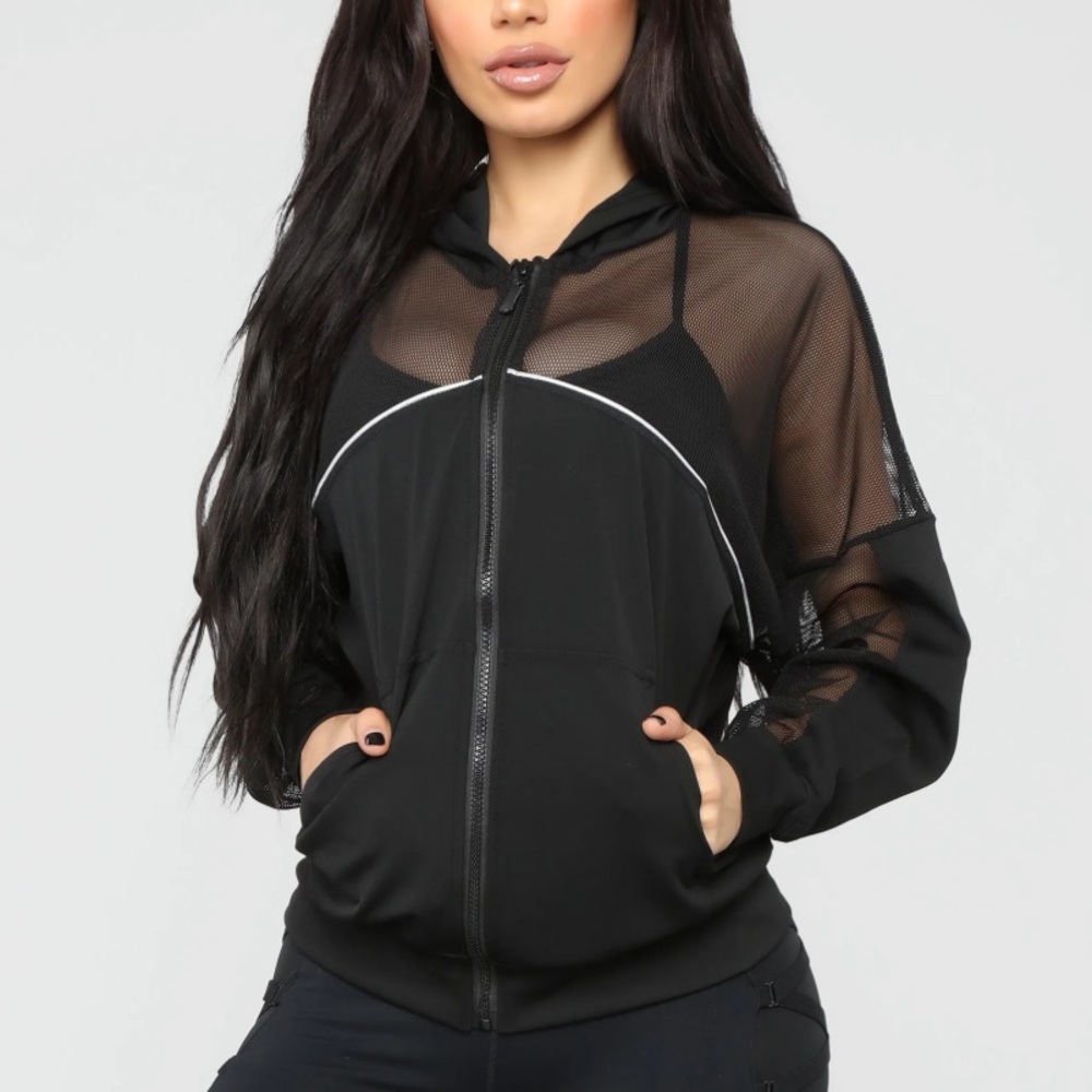 Black Reflective Performance Jacket